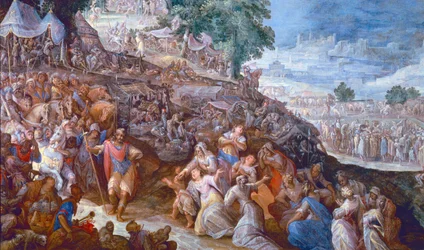 Volumnia devant Coriolan